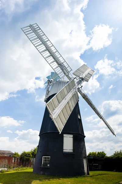 Molino de viento de Wicken, East Anglia, Inglaterra — Foto de Stock