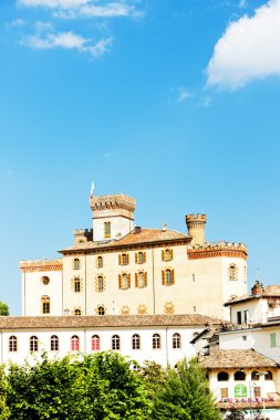 falletti di barolo Kalesi, barolo, piedmont, İtalya