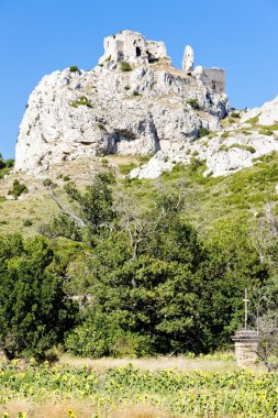 Castellas de roquemartine, provence, Fransa