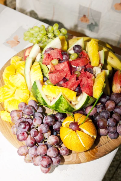 Bodegón de frutas con sandía —  Fotos de Stock