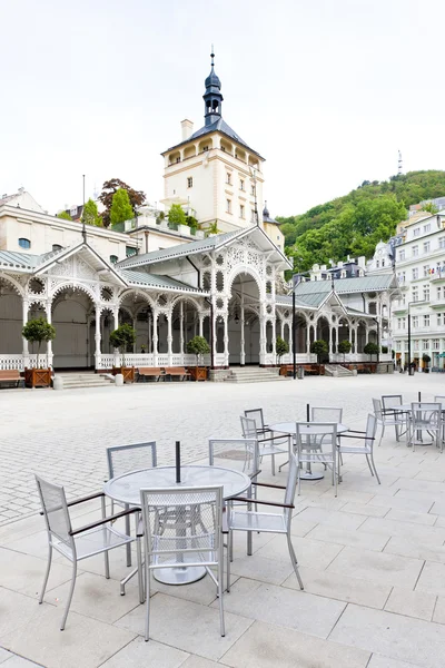 stock image Market Colonnade, Karlovy Vary (Carlsbad), Czech Republic