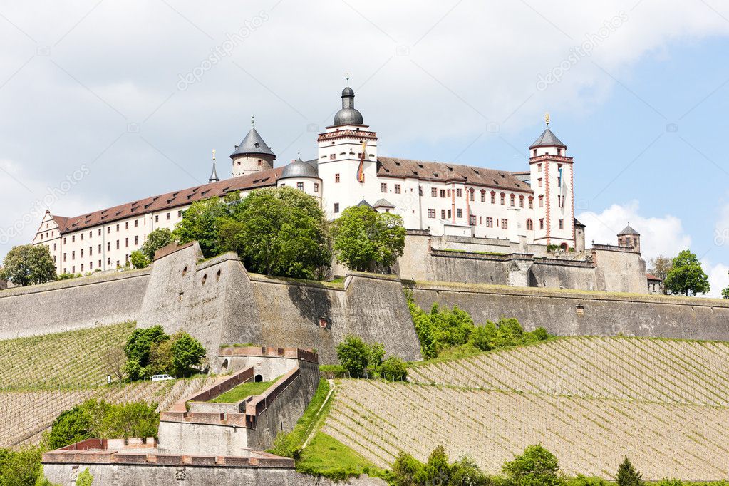 Marienberg Fortress, Wurzburg, Bavaria, Germany