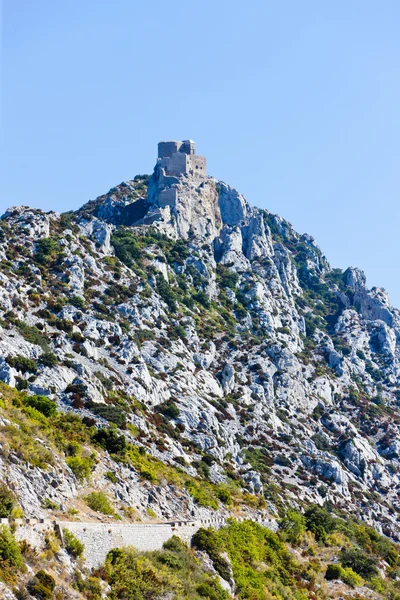 Chateau de Queribus — Stok fotoğraf