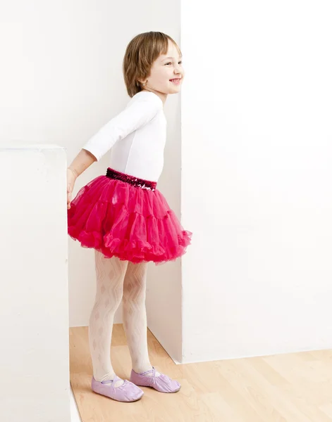 Girl as a dancer — Stock Photo, Image