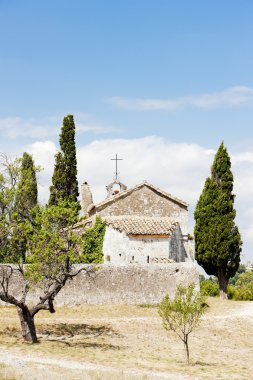 Eygalieres, Provence, Fransa yakınlarındaki Chapel St. Sixte