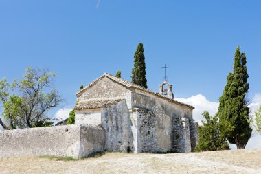 Eygalieres, Provence, Fransa yakınlarındaki Chapel St. Sixte