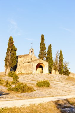 Eygalieres, Provence, Fransa yakınlarındaki Chapel St. Sixte