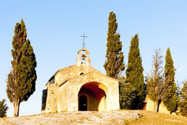 Eygalieres, Provence, Fransa yakınlarındaki Chapel St. Sixte