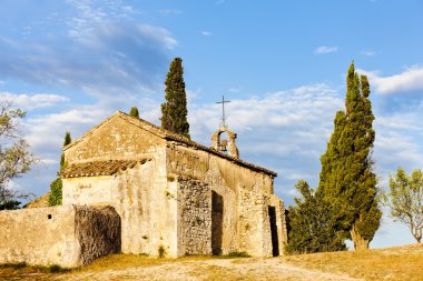 Eygalieres, Provence, Fransa yakınlarındaki Chapel St. Sixte