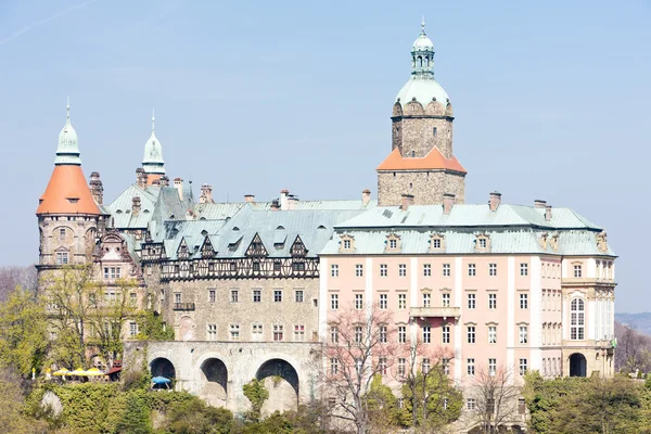 Ksiaz paleis, Silezië, Polen — Stockfoto