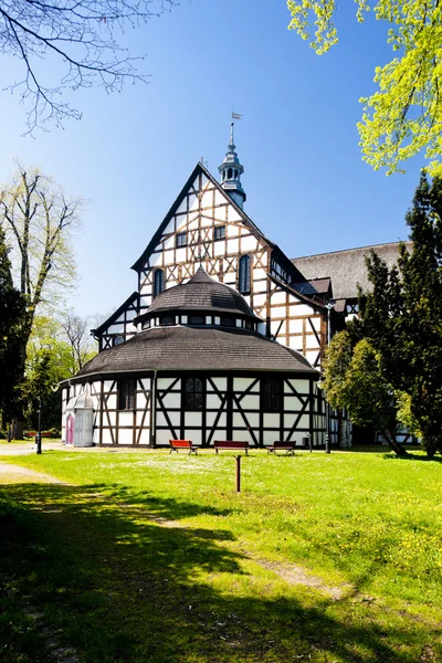 Timrade kyrkan Świdnica, Schlesien, Polen — Stockfoto