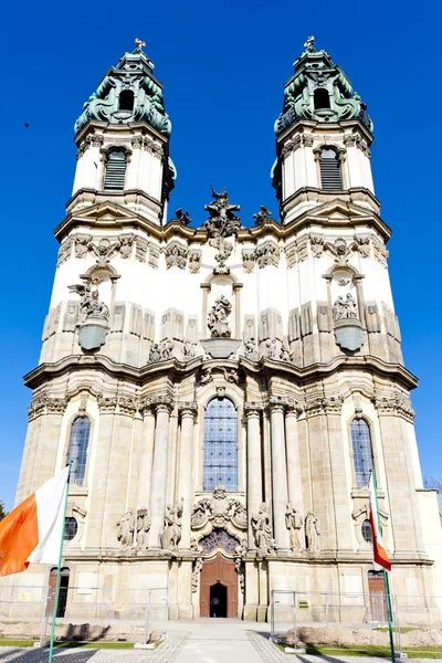 Wallfahrtskirche in Krzeszow, Schlesien, Polen — Stockfoto