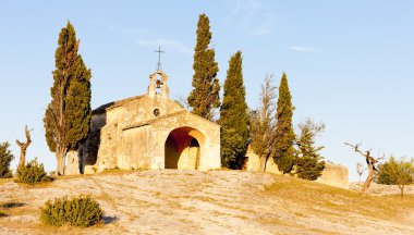 Eygalieres, Provence, Fransa yakınlarındaki Chapel St. Sixte