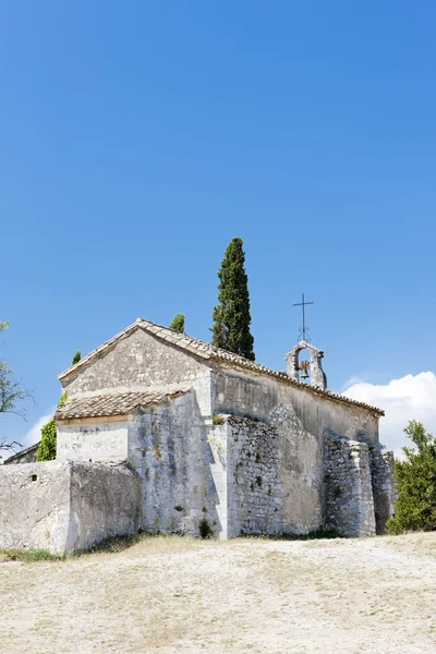 Chapel St. Sixte cerca de Eygalieres, Provenza, Francia — Foto de Stock
