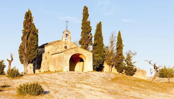 Παρεκκλήσι St. Six κοντά στο Eygalieres, Provence, Γαλλία — Φωτογραφία Αρχείου
