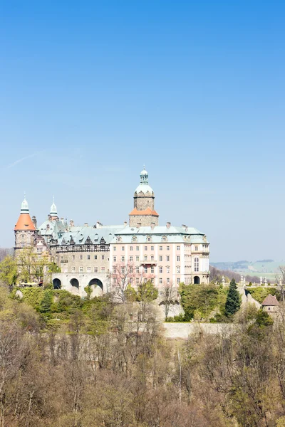 Ksiaz paleis, Silezië, Polen — Stockfoto