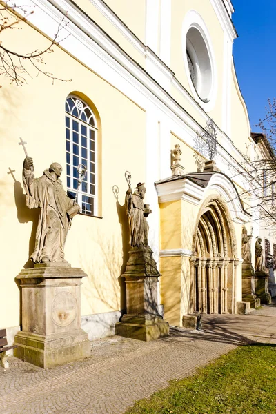 Klasztor w kościele Wniebowzięcia NMP, police nad Metują, — Zdjęcie stockowe