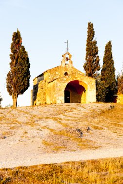 Eygalieres, Provence, Fransa yakınlarındaki Chapel St. Sixte