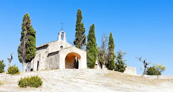 Kapel St. Sixte bij Eygalieres, Provence, Frankrijk — Stockfoto