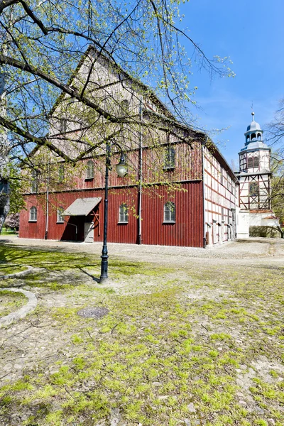 Roubený kostel jawor, Slezsko, Polsko — Stock fotografie