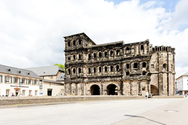 Porta nigra, Trewir, Nadrenia Palatynat, Niemcy — Zdjęcie stockowe