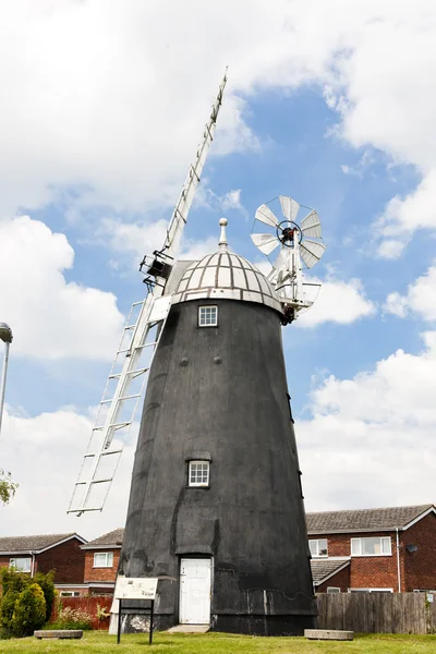 Molino de viento de Burwell, East Anglia, Inglaterra — Foto de Stock