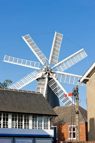 Molino de viento en Heckington, East Midlands, Inglaterra —  Fotos de Stock