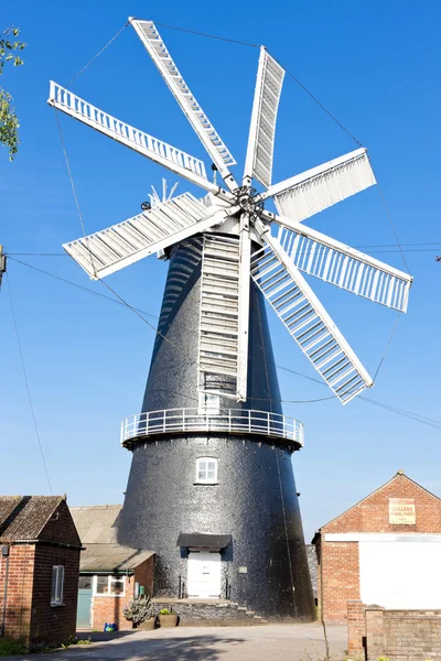 Větrný mlýn v heckington, east midlands, Anglie — Stock fotografie