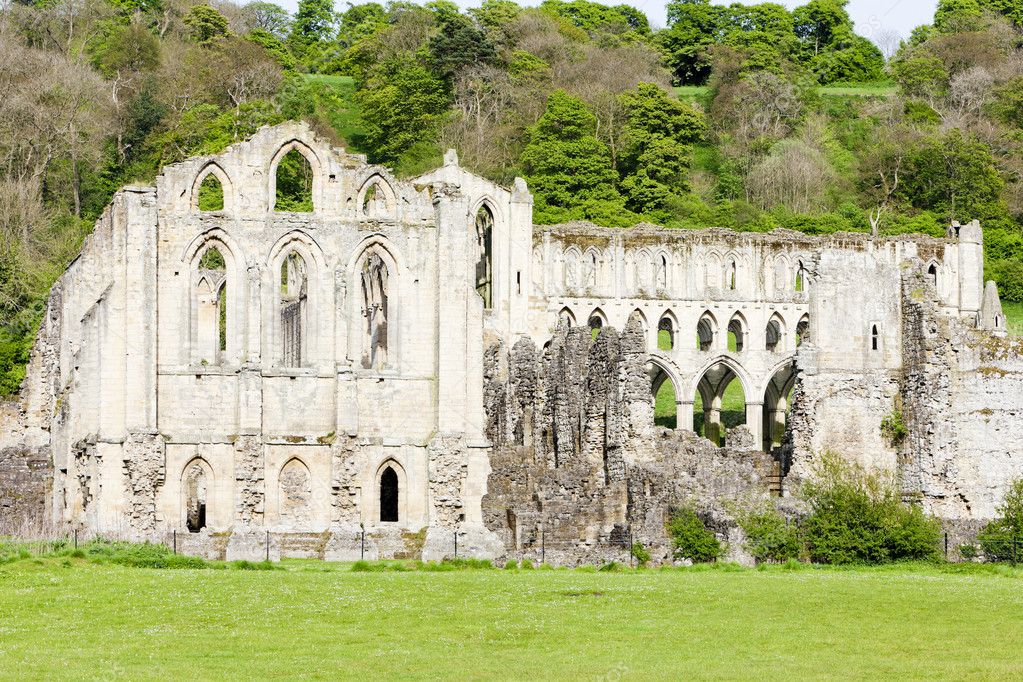 Ruins of Rievaulx Abbey, North Yorkshire, England