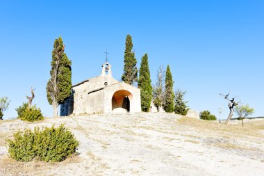 Eygalieres, Provence, Fransa yakınlarındaki Chapel St. Sixte