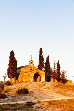 Eygalieres, Provence, Fransa yakınlarındaki Chapel St. Sixte