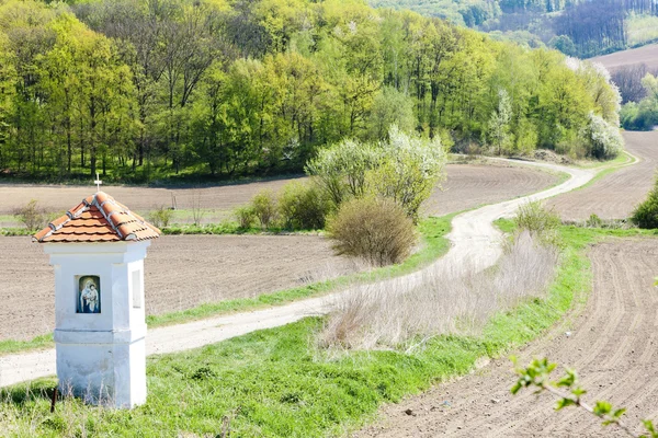 Landschaft mit Gottesfolter in Südmähren, Tschechische Republik — Stockfoto