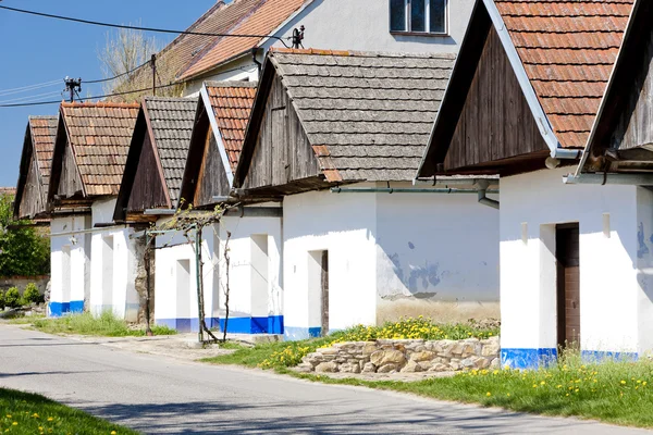 Wijnkelders, blatnice pod svatym antoninkem, Tsjechië — Stockfoto