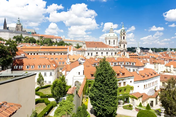 Prag Kalesi ve küçük Mahallesi, prague, Çek Cumhuriyeti — Stok fotoğraf