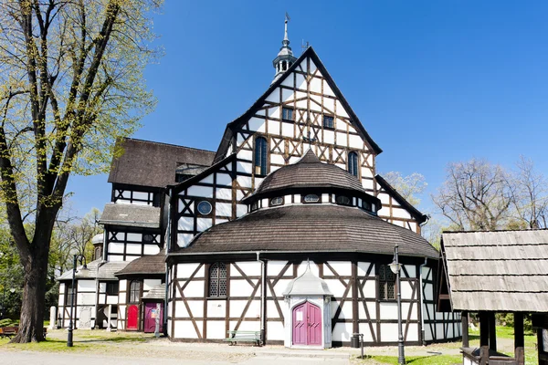 Houten kerk van swidnica, Silezië, Polen — Stockfoto