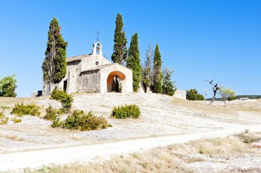 Eygalieres, Provence, Fransa yakınlarındaki Chapel St. Sixte