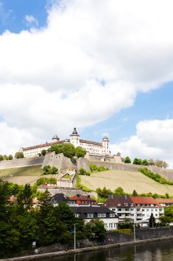 Marienberg Fortress, Wurzburg, Bavaria, Germany clipart