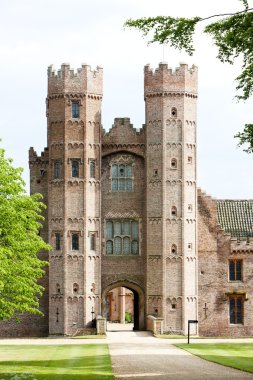 oxburgh hall, oxborough, norfolk İlçesi, Doğu anglia, İngiltere