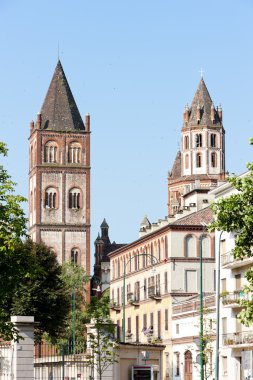 Basilica di Sant'Andrea, Vercelli, Piedmont, Italy clipart