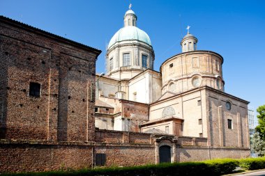 Cathedral in Vercelli, Piedmont, Italy clipart
