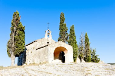 Eygalieres, Provence, Fransa yakınlarındaki Chapel St. Sixte