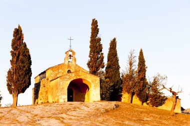 Eygalieres, Provence, Fransa yakınlarındaki Chapel St. Sixte