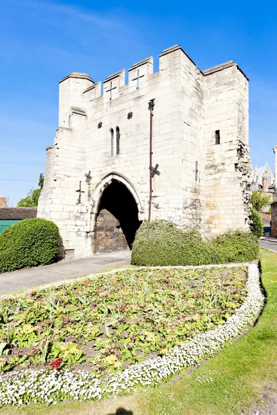 Potter brána, lincoln, east midlands, Anglie — Stock fotografie