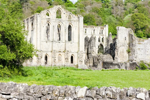 里沃兹修道院、 北部约克郡，英格兰的废墟 — 图库照片