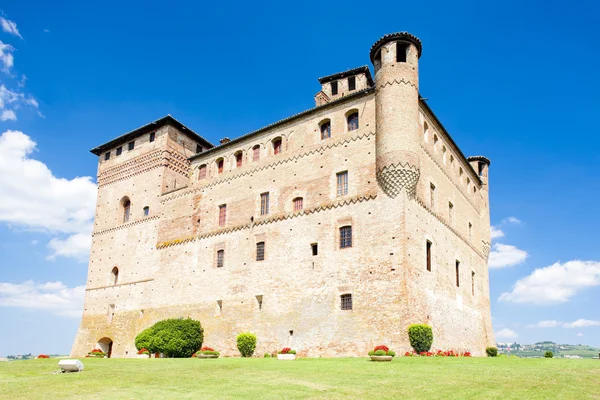 Castello di Grinzane Cavour, Piemonte, Italia — Foto Stock