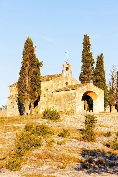 Kapell St. Sixte nära Eygalieres, Provence, Frankrike — Stockfoto