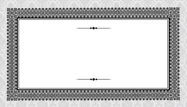 矢量重框架和维多利亚时代背景 — 图库矢量图片
