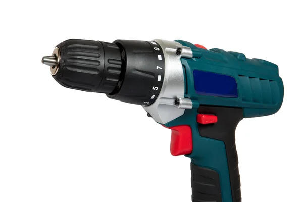 Electric portable drill — Stock Photo, Image