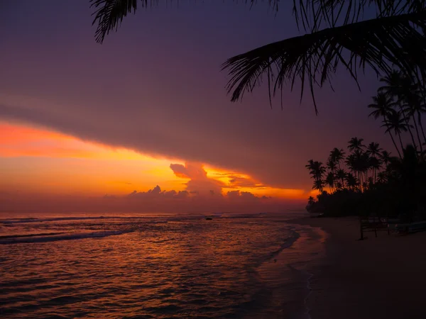 Hermoso atardecer tropical —  Fotos de Stock