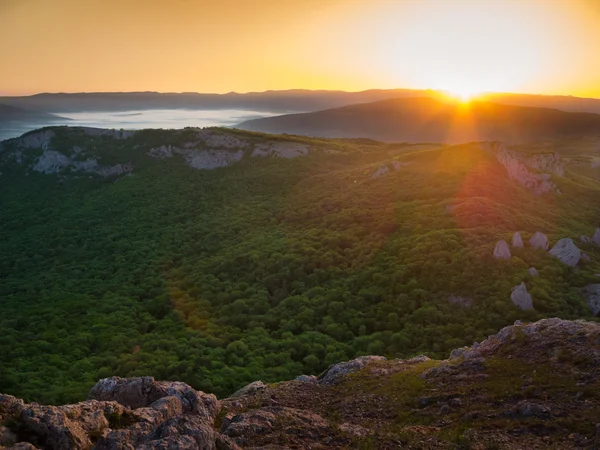 Beautiful sunrise — Stockfoto